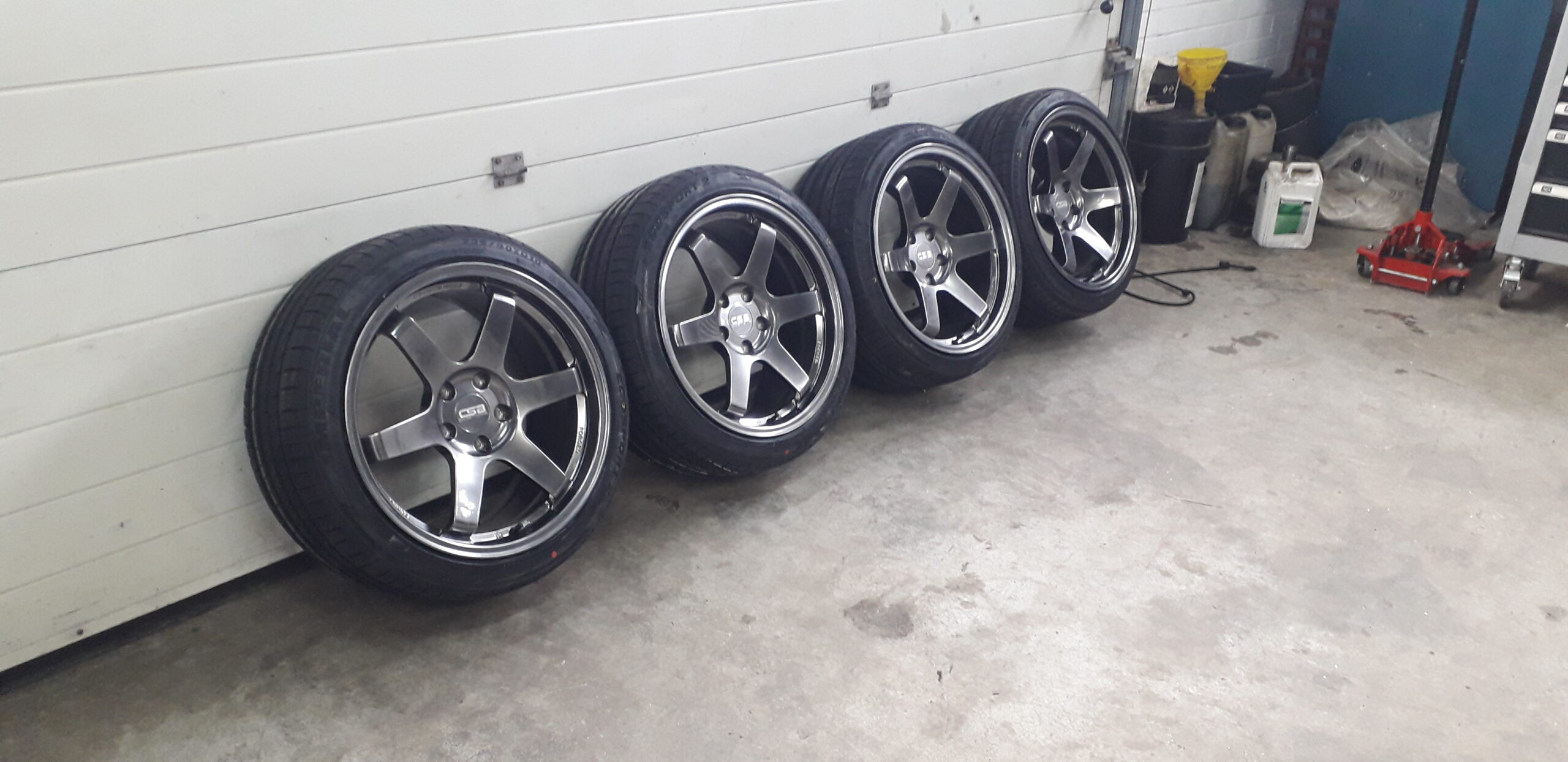 6061 Forged CSB Customs Wheels TE37 style Supra mk4 fitment - Image 2