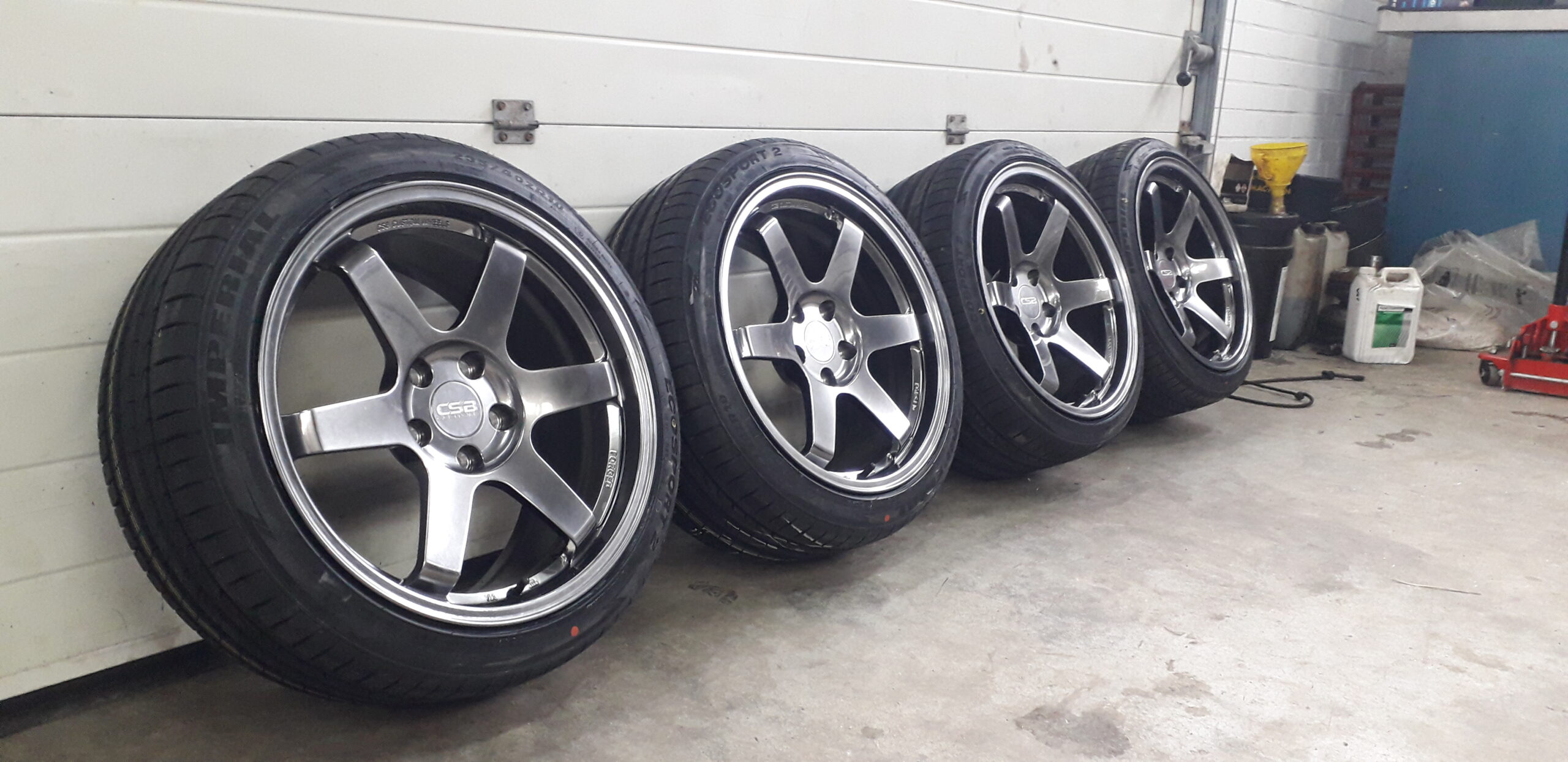 6061 Forged CSB Customs Wheels TE37 style Supra mk4 fitment