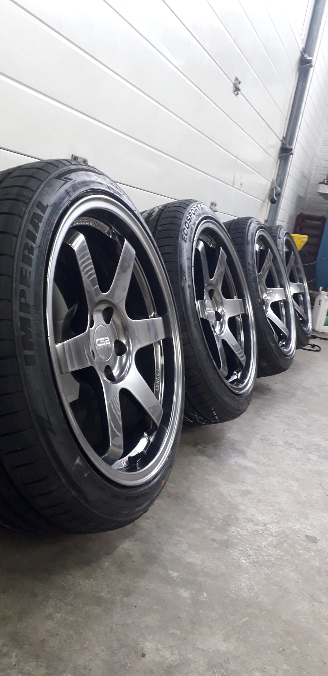 6061 Forged CSB Customs Wheels TE37 style Supra mk4 fitment - Image 4
