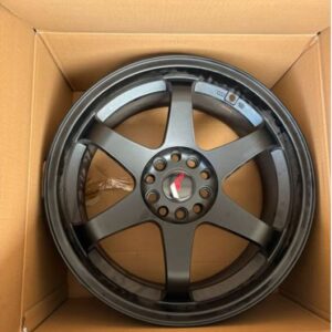 Japan Racing JR3 18x9J ET35 5x114,3 & 5x120 flat black